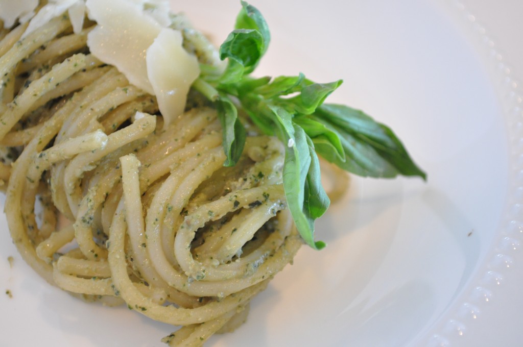 Basil Pesto - Dinner TIme!