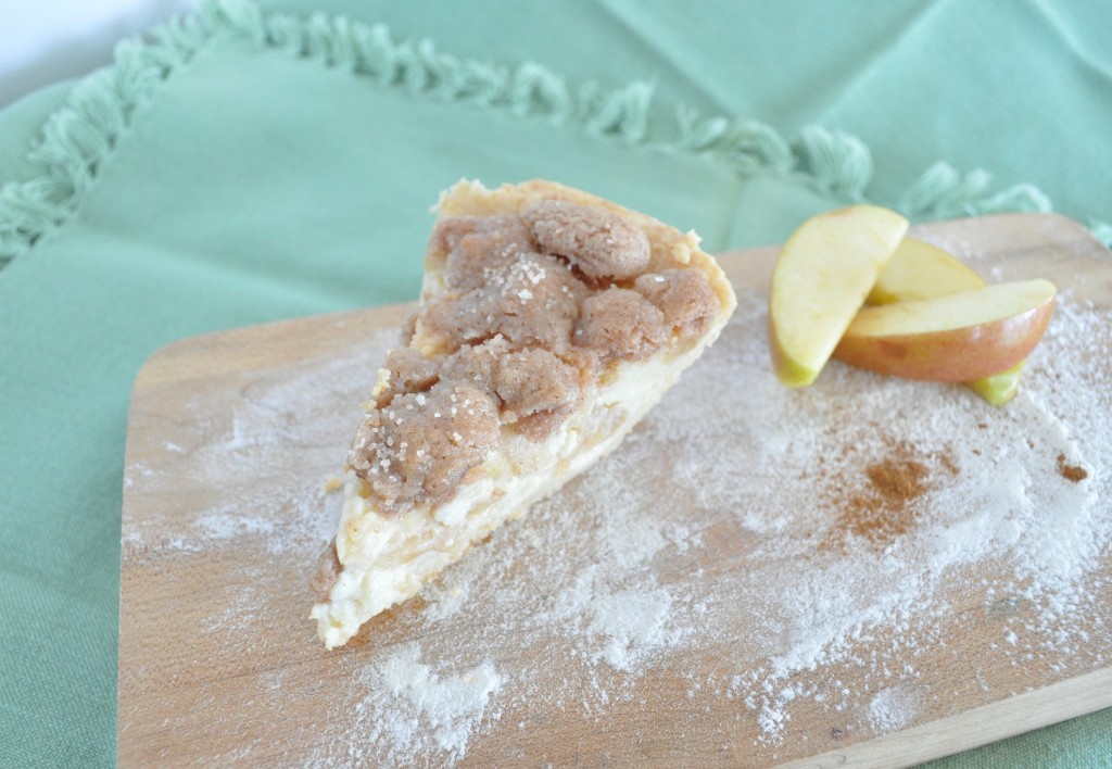 Sour Cream Apple Pie - Just a slice of pie