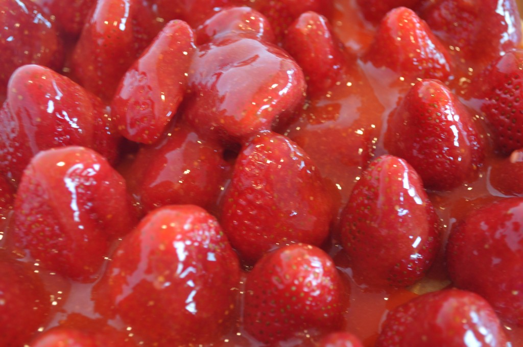 Strawberry Pie - Glazed